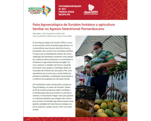 Feira Agroecológica de Surubim fortalece a agricultura familiar no Agreste Setentrional Pernambucano